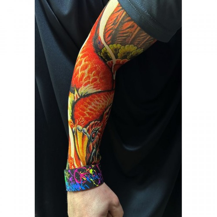 Wearable Arm Tattoo Socks Tattoo 3D Eagle Printed Arm Leg Tattoo 2 Pieces Model 18 Wearable Arm Tattoo Socks Tattoo 3D Eagle Printed Arm Leg Tattoo 2 Pieces Model 18