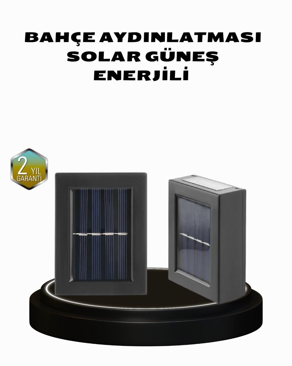 Dayanıklı Solar Aplik Hava Koşullarına Dayanıklı Dış Mekan Işığı
