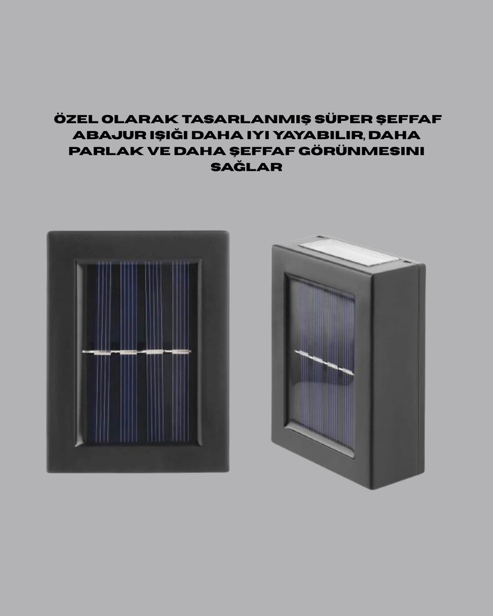 Bahçe ve Balkon İçin Güneş Enerjili Lamba
