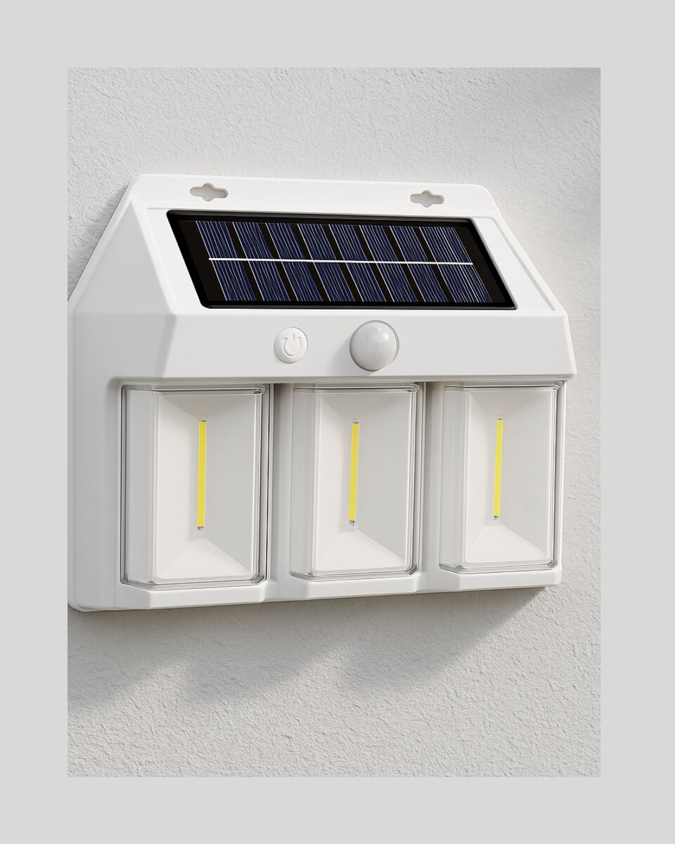 Güneş Enerjili Bahçe ve Duvar Aydınlatma – BK-618-3 LED Lamba